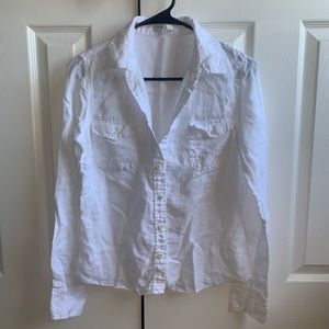 Vince Button Up Blouse